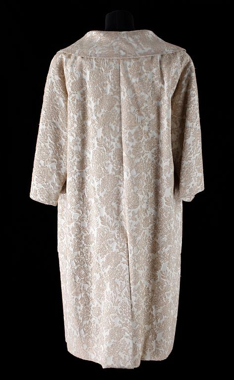 A silk brocade coat by K. Williams.