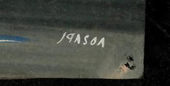 MARC JANSON, gouache, sign.