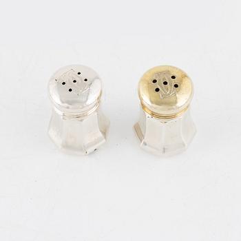 Cartier, salt- och pepparströare, 8 st, sterlingsilver.