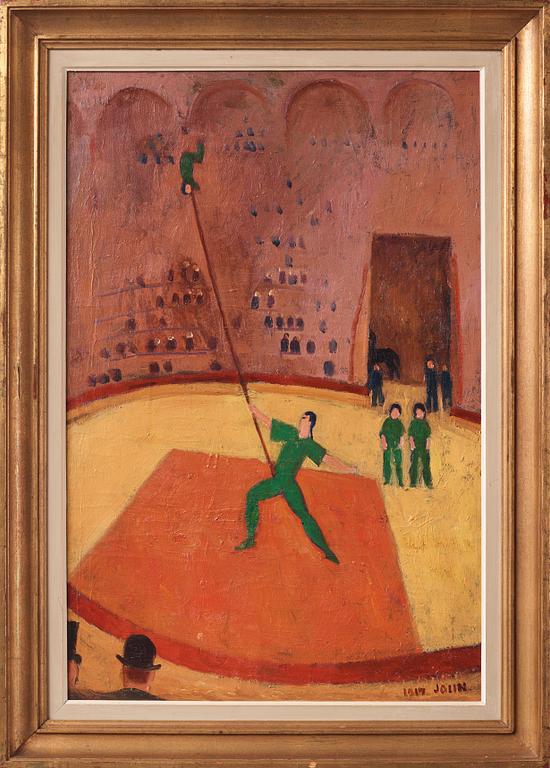 Einar Jolin, At the circus.