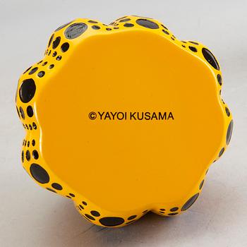 YAYOI KUSAMA, after, multiple, painted cast resin, published by Benesse Holdings, Inc., Naoshima, Japan, 2013.