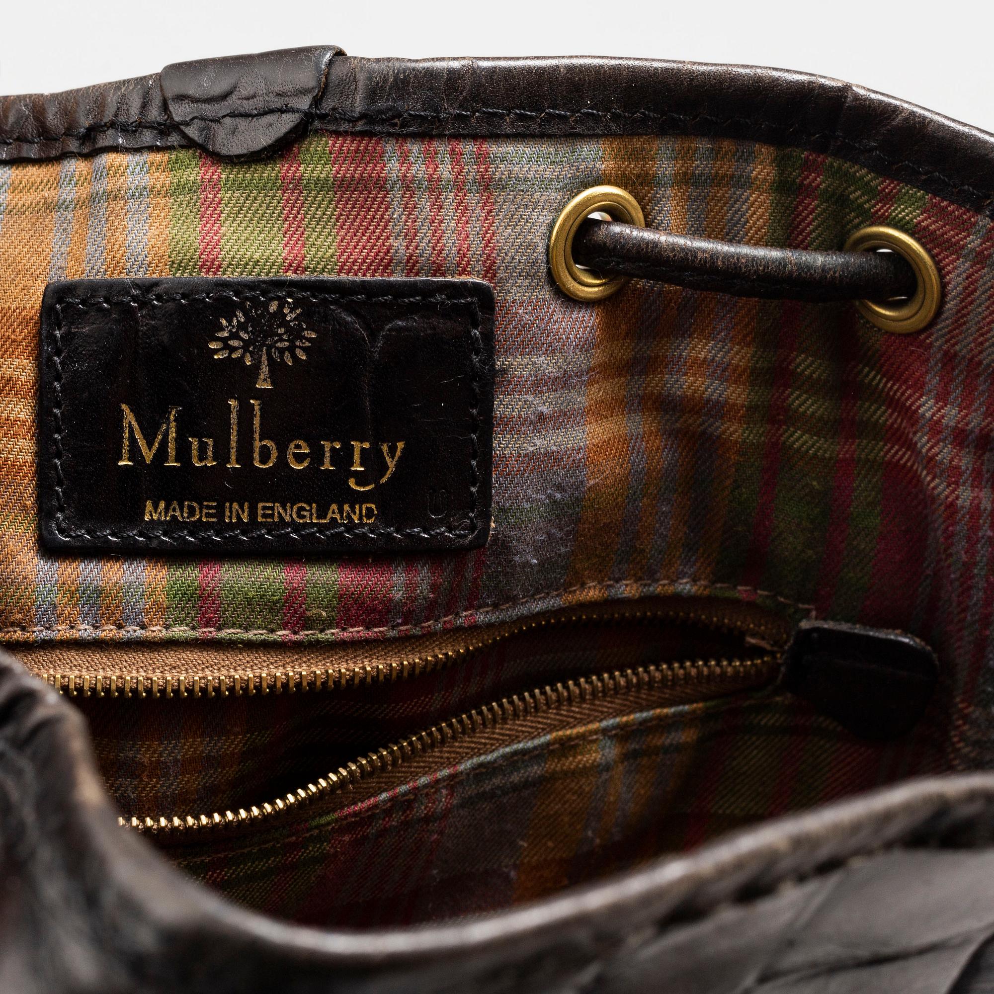MULBERRY congo leather bag. Bukowskis