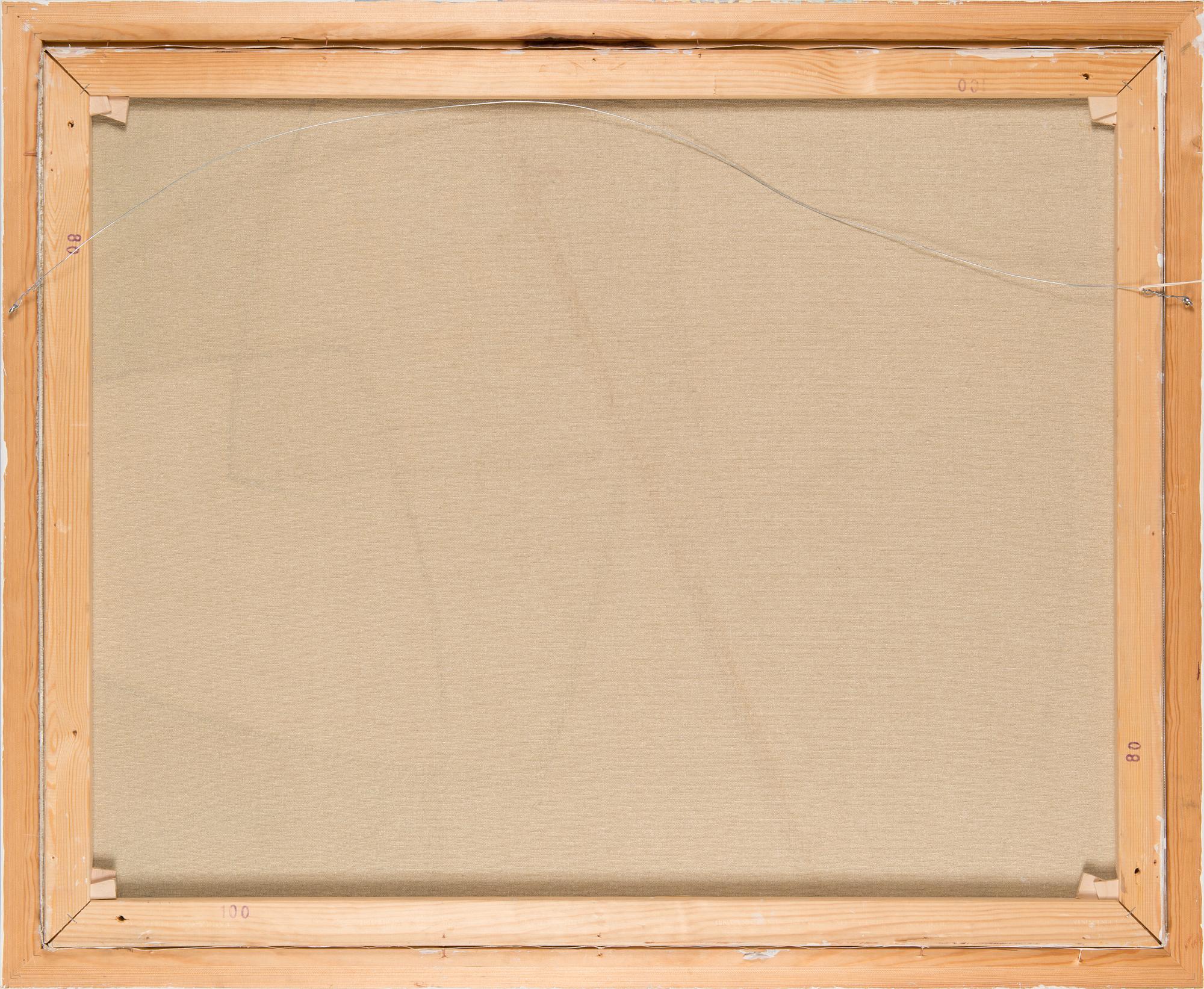 Raimo Walo, acrylic on canvas, signed and dated -91.