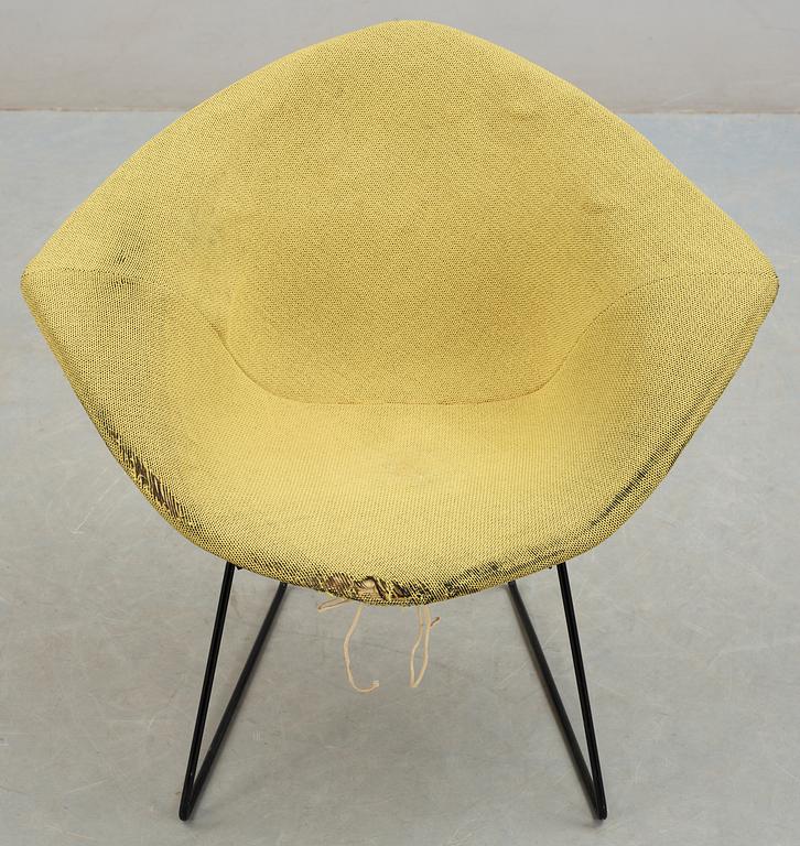 FÅTÖLJ, "Diamond chair", Harry Bertoia, modellen formgiven år 1952.