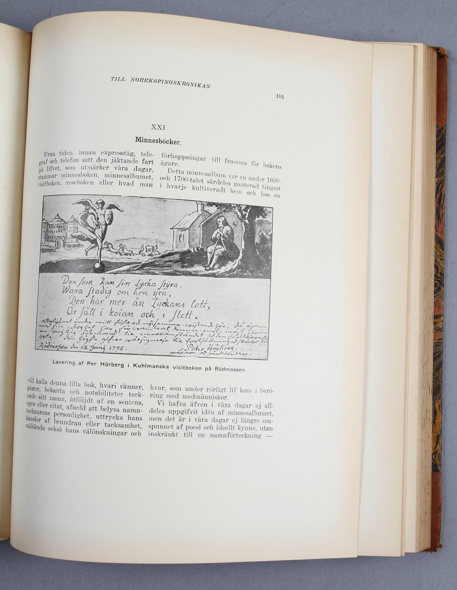 BÖKER, 4+1 band, bl a "Till Norrköpingskrönikan" av Edward Ringborg 1917- 21.