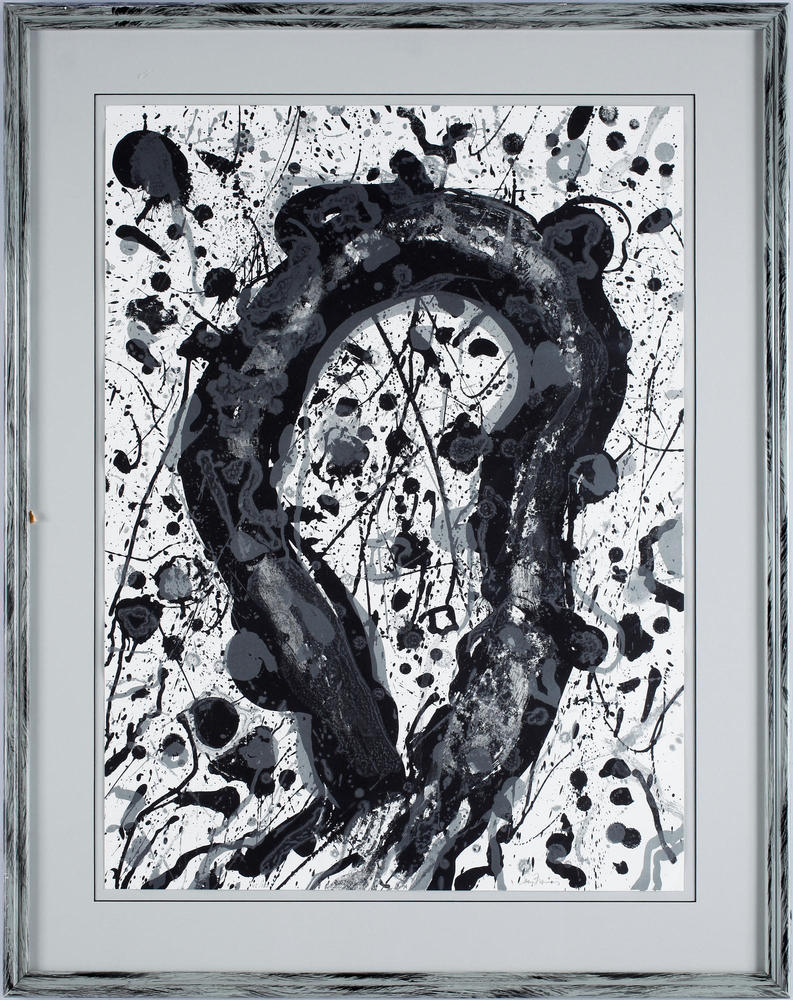 SAM FRANCIS, litografi, sign o numr 45/100.
