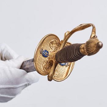 Hedersvärja förärad överste AF Påhlman 1790 av Gustav III.