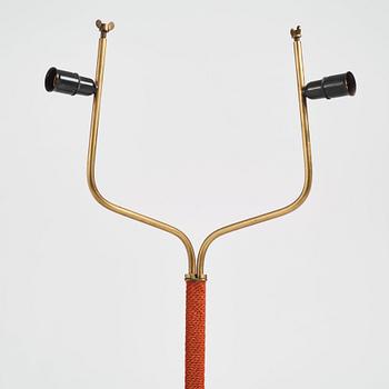 A Swedish Modern floor lamp, 1940-50s.