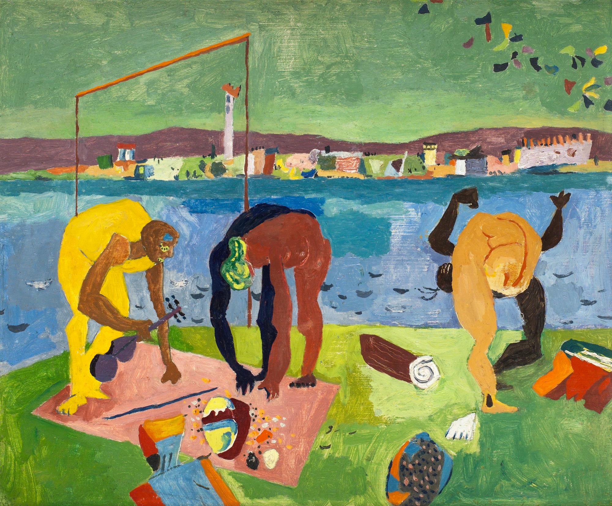 Karl Axel Pehrson, "Tre artister".