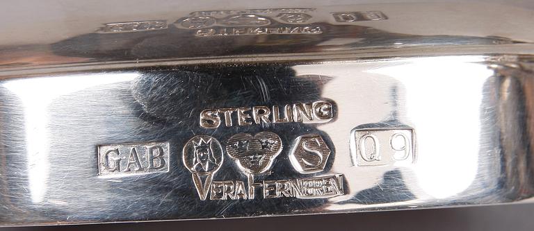 SKÅL, silver, Vera Ferngren GAB 1966. Vikt ca 300 gram.