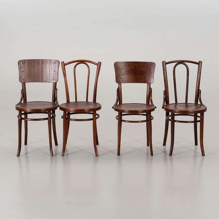 Ten chairs, Thonet-Mundus.