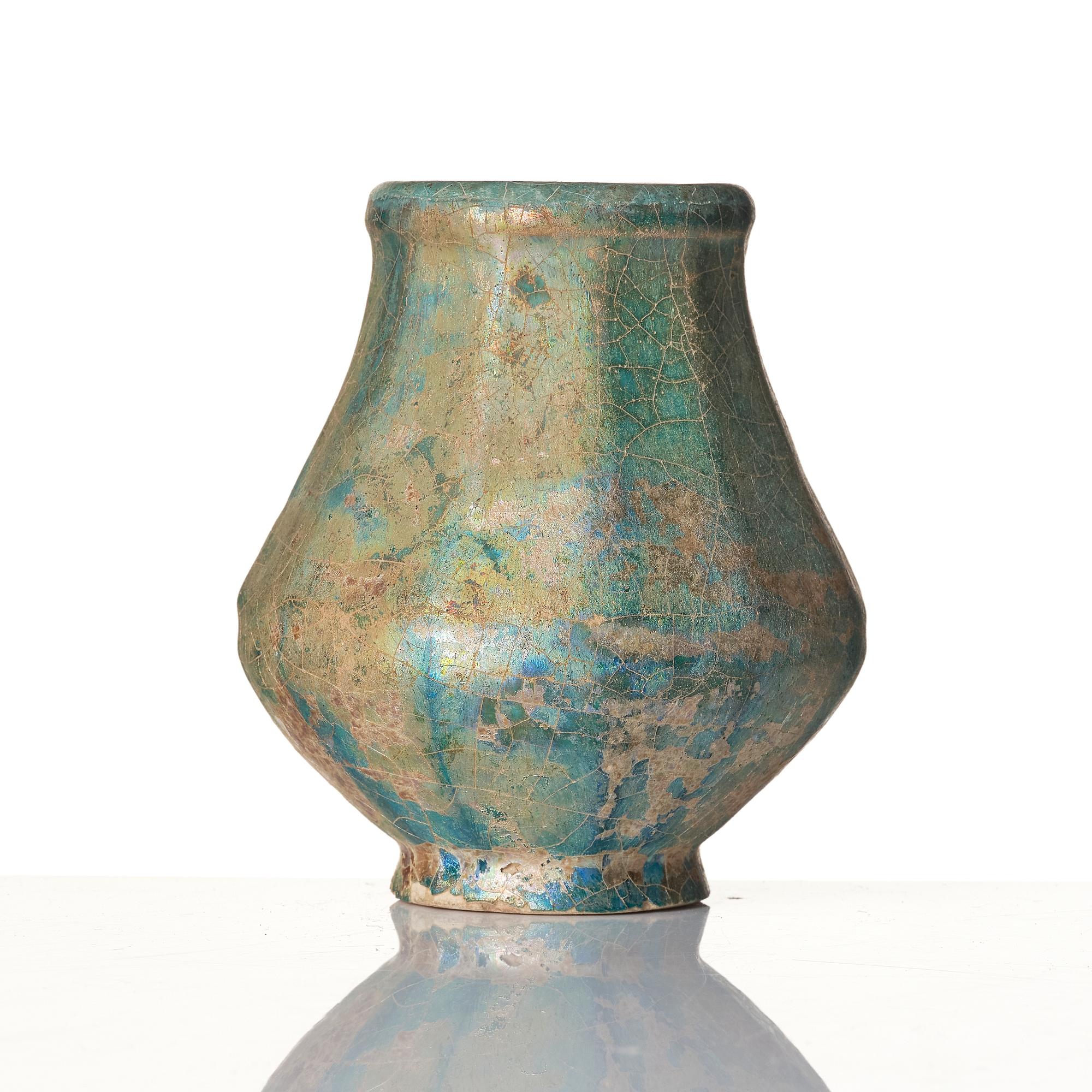 A Keshan pottery vase.