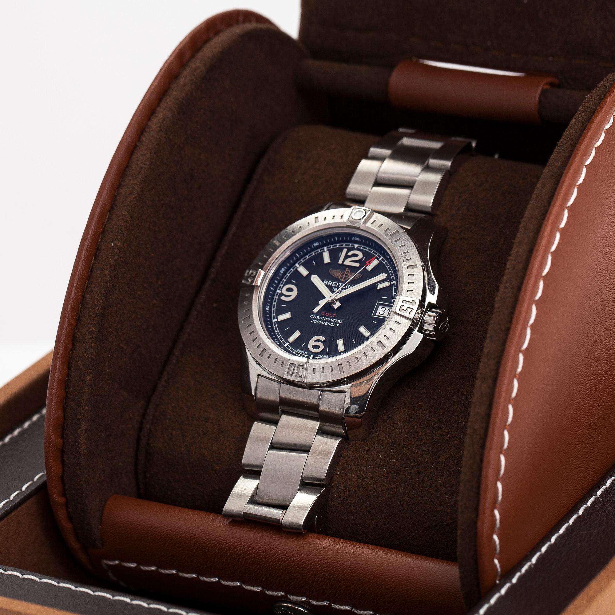 Breitling, Colt, Chronometre, armbandsur, 36 mm.