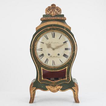 A rococo striking bracket clock by L. Torslund (watchmaker in Stockholm ca 1747 - 1764).