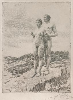 171. Anders Zorn, "De två".