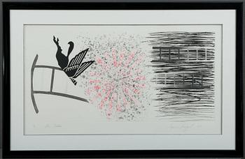 James Rosenquist, JAMES ROSENQUIST,  etching and aquatint, signed, numbered, 24/78, and dated 1978.