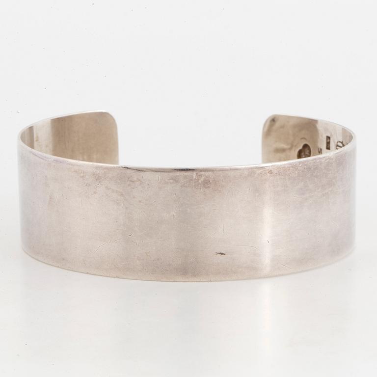 WIWEN NILSSON, silver bangle.