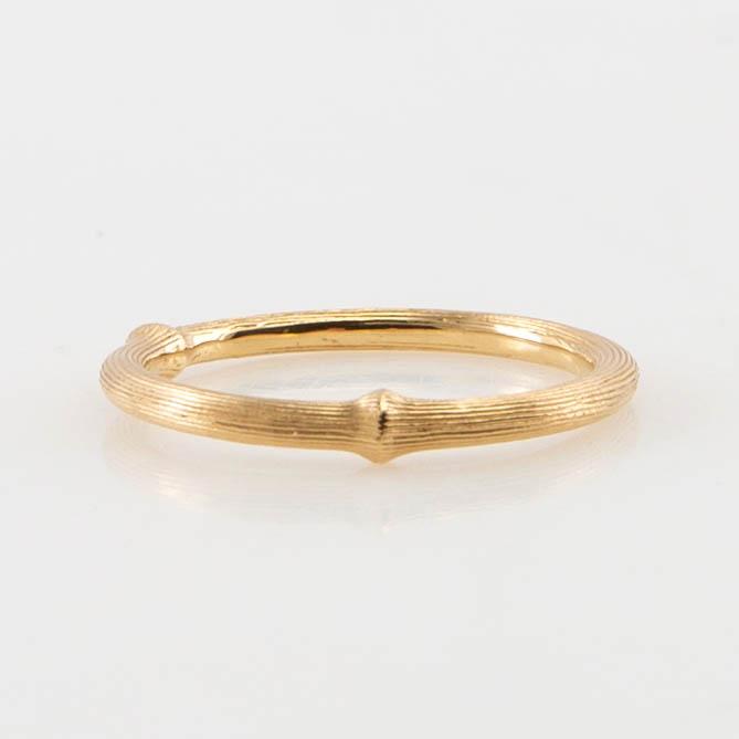 Ole Lynggaard, ring, 18K gold, "Nature IV".
