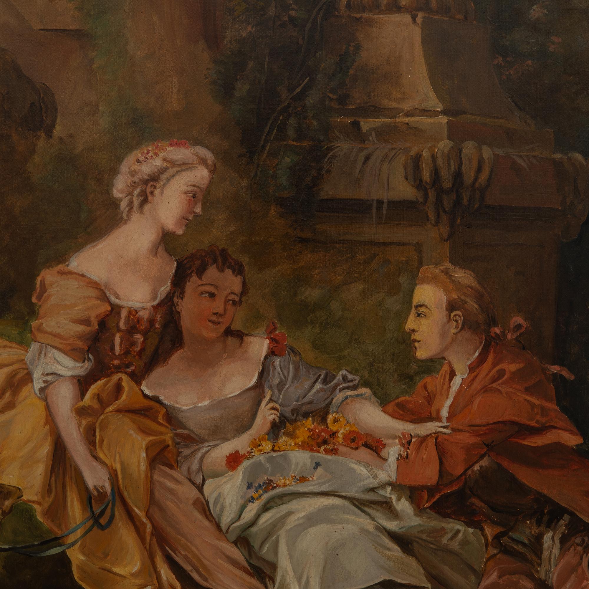 Francois Boucher,  efter "Höstpastoral".