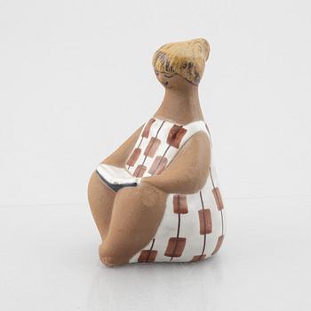 Lisa Larson, a 'Charlotta' stoneware figurine from the series 'ABC-flickorna', Gustavsberg.