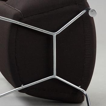 HANS J WEGNER, fåtölj "Ox-Chair", sannolikt producerad av AP-stolen, Danmark 1960-tal.
