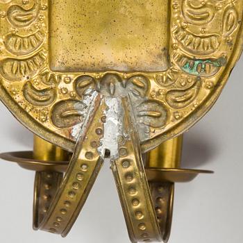 Paavo Tynell, lampettipari, malli MD 9, Taito 1930-luku.