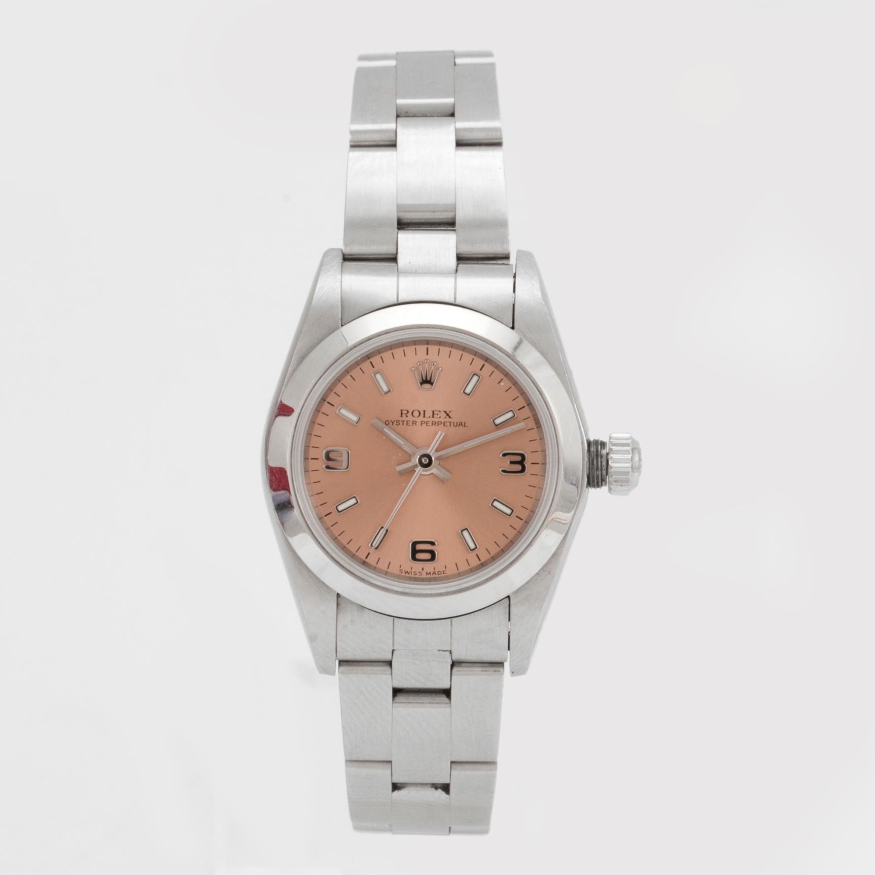 ROLEX, Oyster Perpetual, wristwatch, 25 mm,