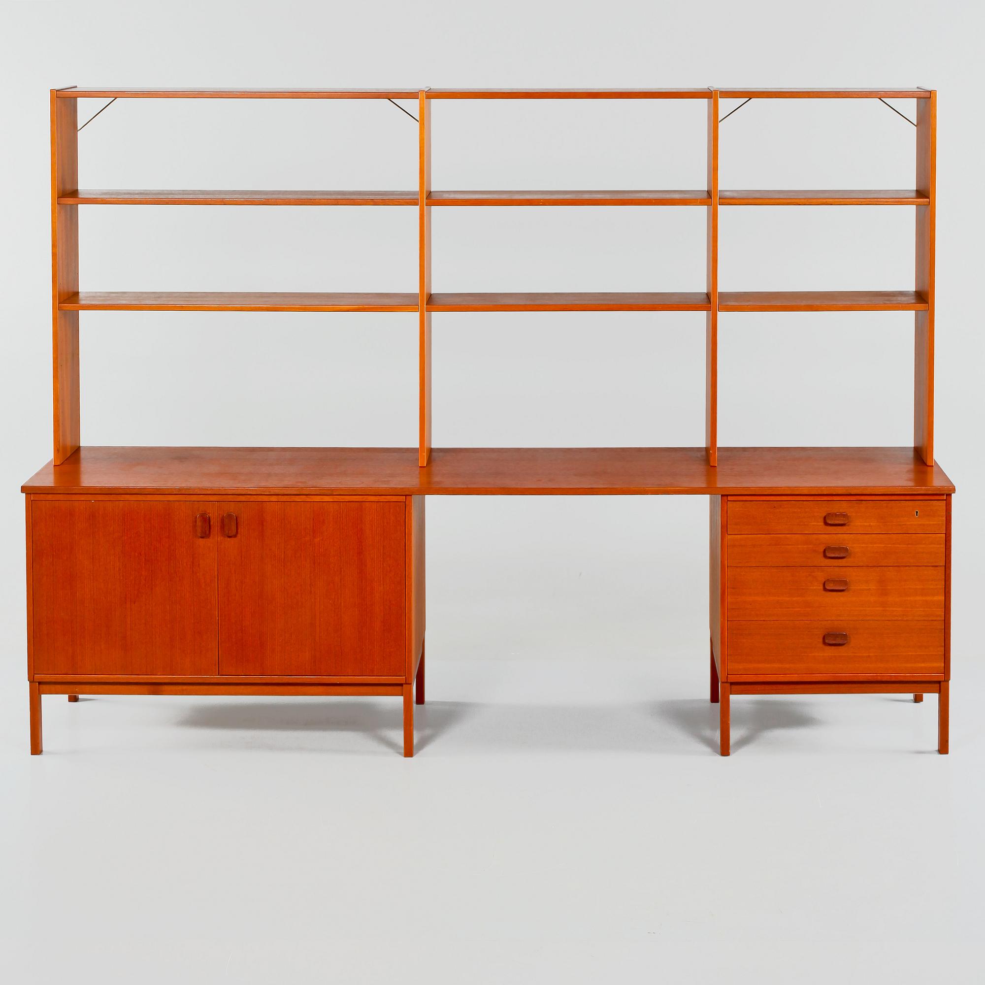 SKRIVBORD/BOKHYLLA, Ulfa-serien, Sten Engdahl och Tage Olofsson, Ulferts, Tibro, 1950/60-tal.