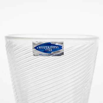Kaj Franck, a set of six 'Delfoi' goblets, Nuutajärvi. Designed 1976, in production 1980-1981.