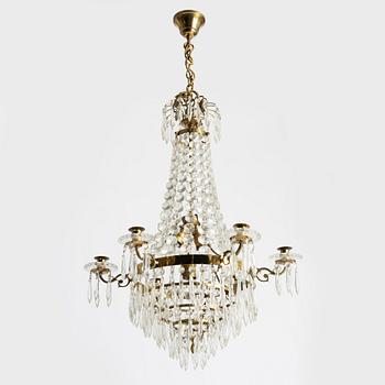 A chandelier, first half of the 20th century.