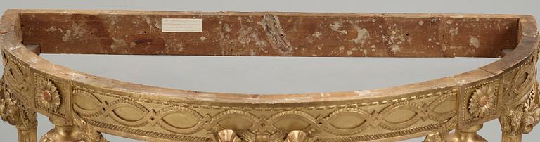 KONSOLBORD, gustavianskt stockholmsarbete, 1780-tal.