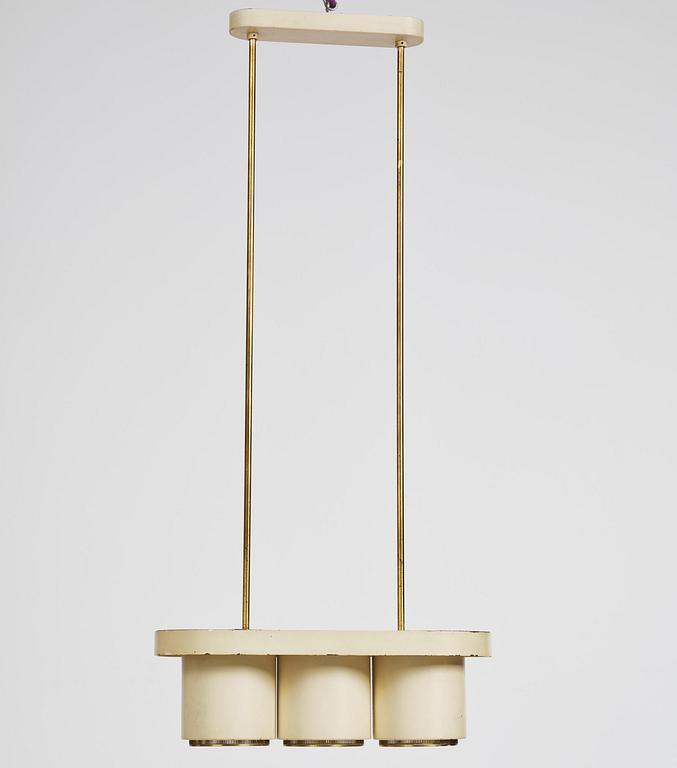 Alvar Aalto, a ceiling lamp model A 203,  Valaisinpaja Finland, 1970s.