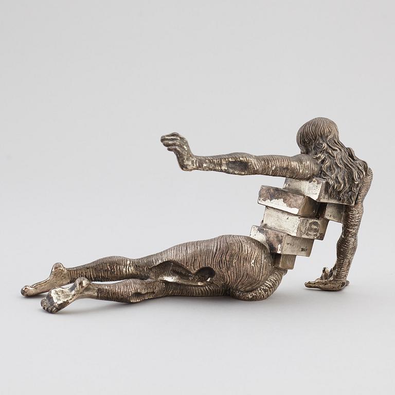 SALVADOR DALÍ, skulptur, sterlingsilver, 1982, signerad Dali och numrerad 057/330-A.