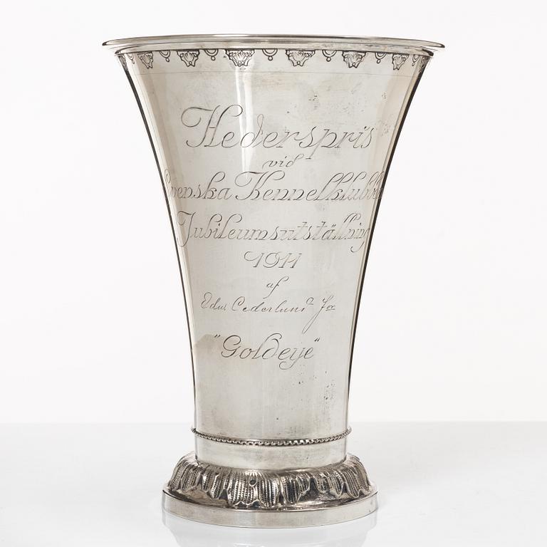 A silver beaker by CF Carlman Stockholm, 1909.