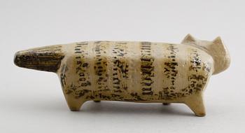 FIGUR, stengods, Lisa Larson, Gustavsberg.