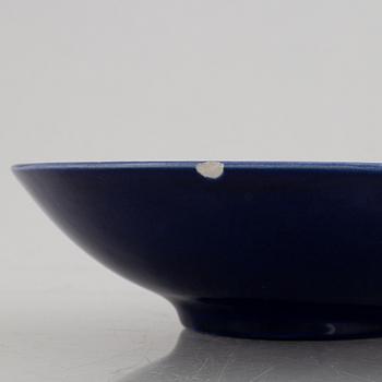 Hertha Bengtson, 27 'Blå Eld' service pieces, Rörstrand.