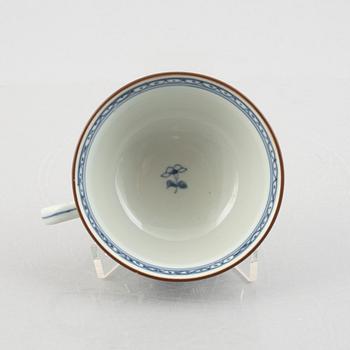 Twelve pieces of "Nejlika" porcelain, from IKEAs' 18th century series, Sweden, 1990's.
