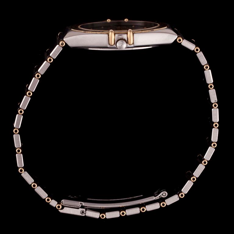 ARMBANDSUR, herr, Omega Constellation, stål/guld.