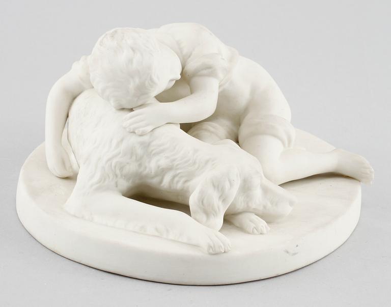 FIGURIN, parian, Gustafsberg, 1920.