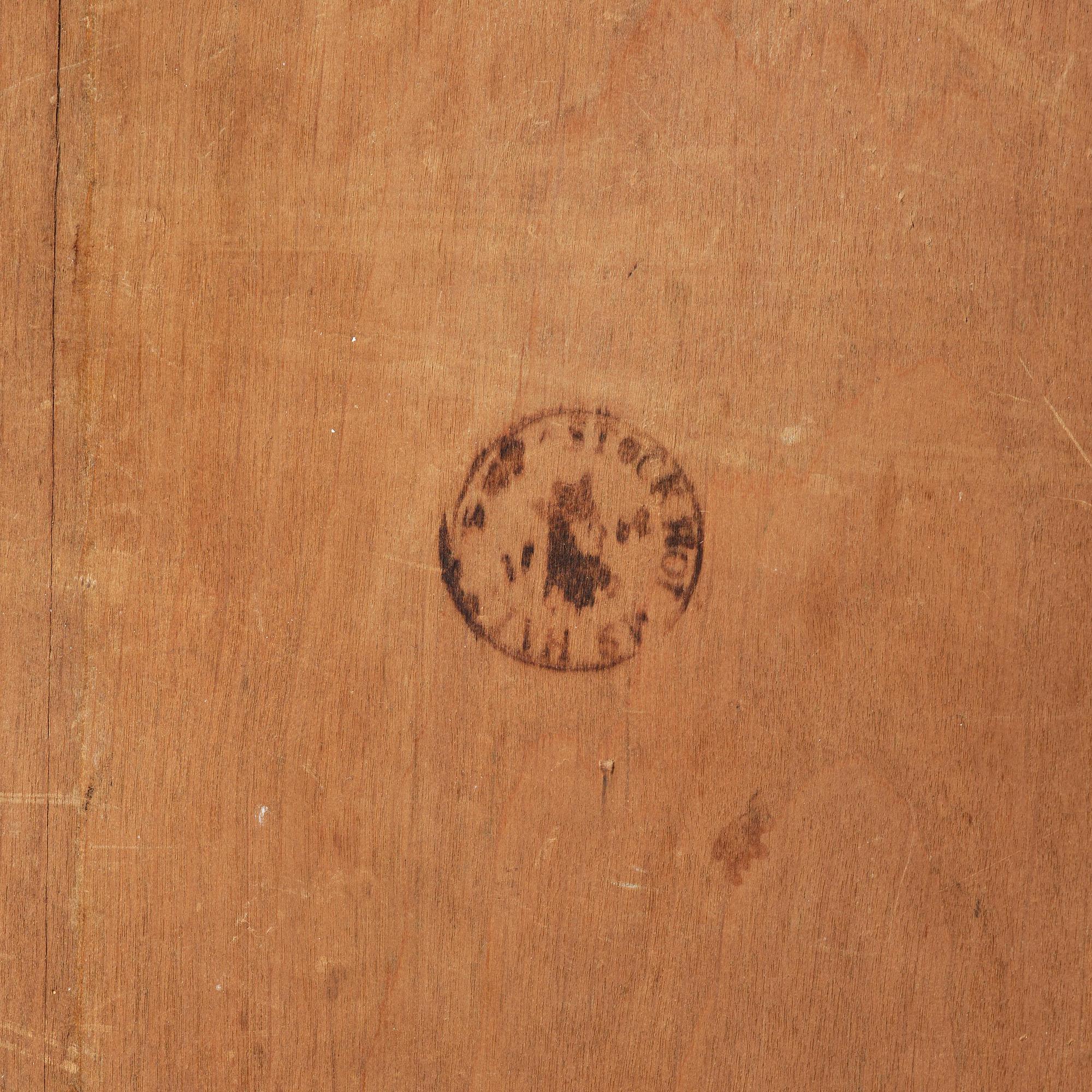 Lars Henning Boman, tillskrivna, Man med mineralhacka & Kvinna med kramsfåglar.