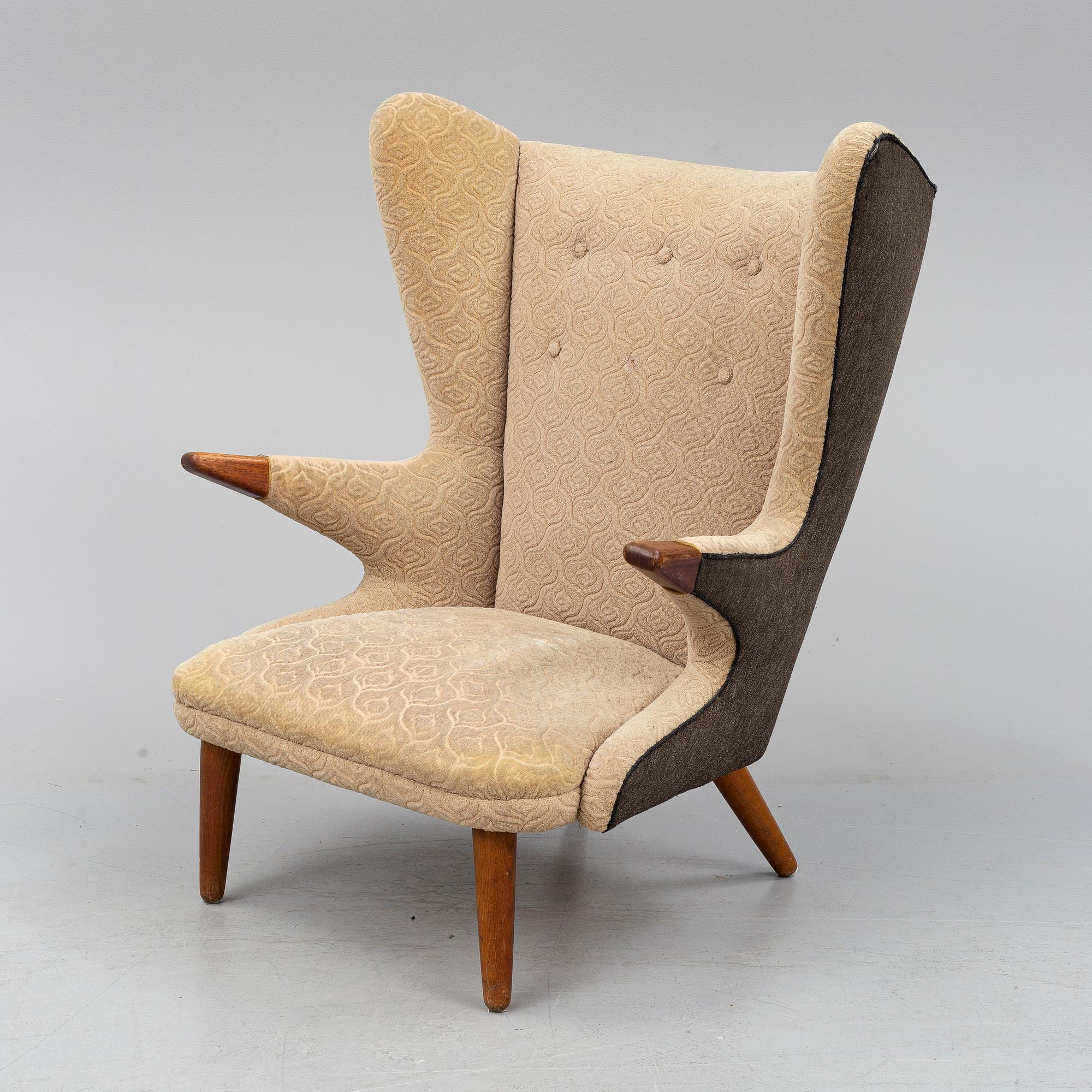 SVEND SKIPPER, a 1960's armchair, Skippers möbler, Denmark.