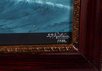 Lars Petter Sjöström, Jakten "Johanna" från Brantevik.