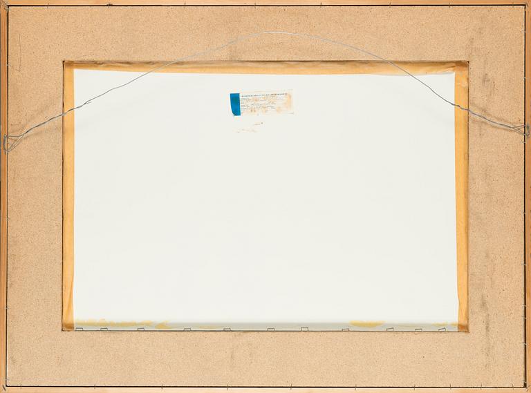 Veikko Takala, mixed media, signed.