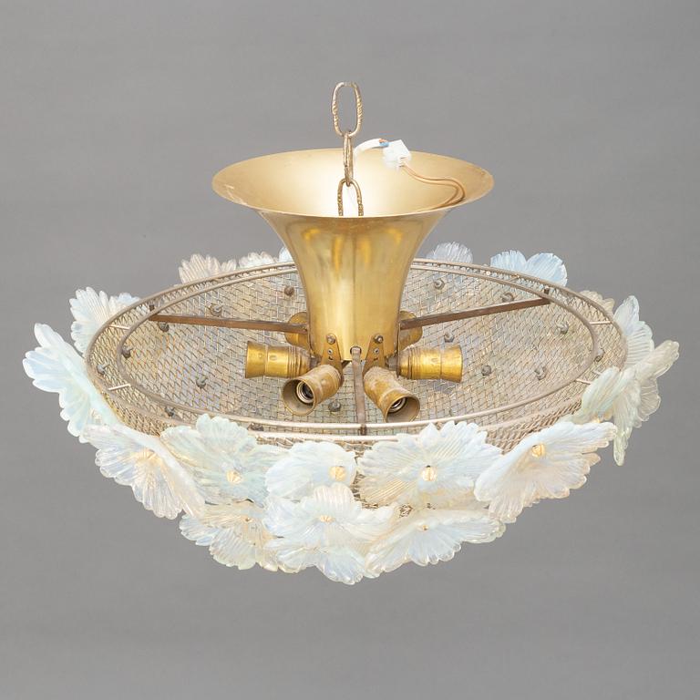 A ceiling lamp, second half of the 20th Century.