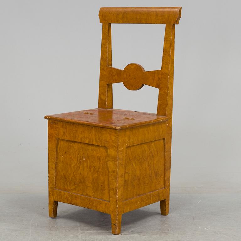 An early 20th century chair.