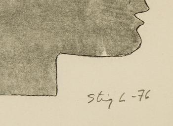 Stig Lindberg, litograph, signed, numbered 253/280 and dated -76.