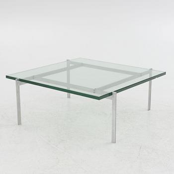 Poul Kjaerholm, a "PK-61" coffee table, E.Kold Chirstiansen, Denmark, second half of the 20th century.