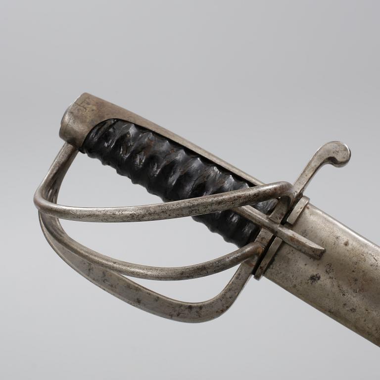 MANSKAPSSABEL, m/1825. Svensk, för kavalleri.