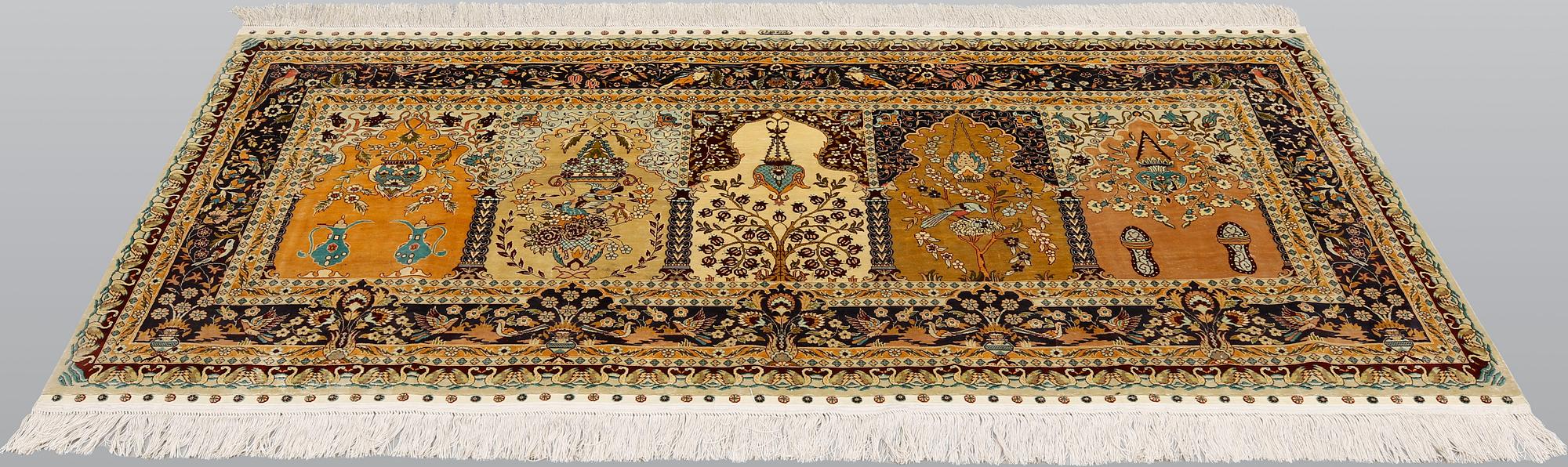 Matta, Silke, Orientalisk, 182 x 89 cm.