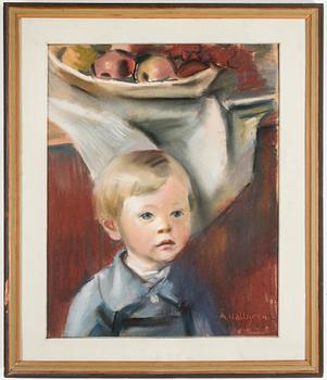 Acke Hallgren · ACKE HALLGREN, pastell, signerad.